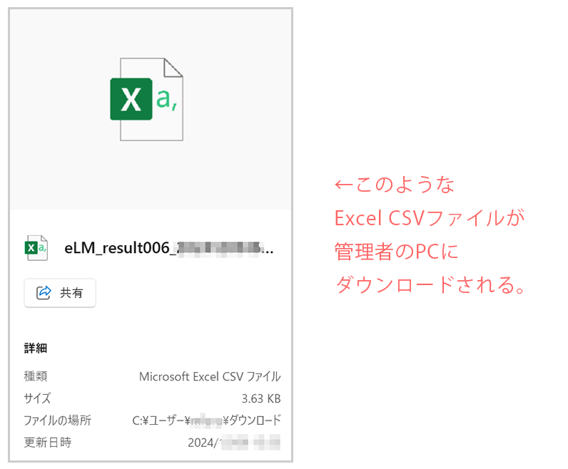 CSVファイル